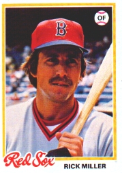 1978 Topps Baseball Cards      482     Rick Miller